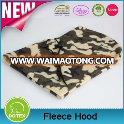 Crazy Shopping winter hat Camo 6 in 1 polar fleece hood